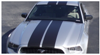 2013-14 Mustang - 10" Straight Lemans Stripes - Hardtop - Low Wing